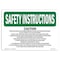 Signmission OSHA Sign There Are Obvious & Hidden Dangers 24in X 18in Rigid Plastic, 18" W, 24" L, Landscape OS-SI-P-1824-L-11432 - alternate 1